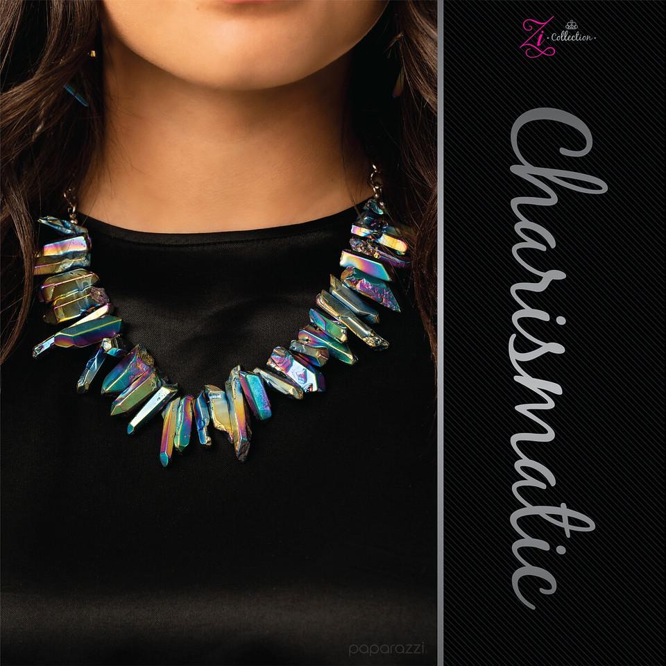 Charismatic 2020 Zi Collection Necklace - Paparazzi Accessories-CarasShop.com - $5 Jewelry by Cara Jewels