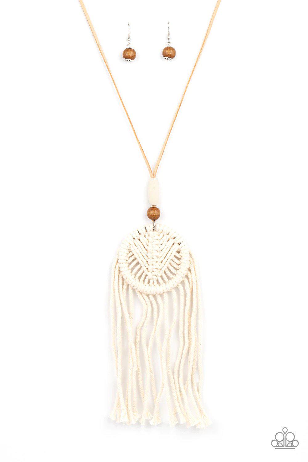 Desert Dreamscape Brown Necklace - Paparazzi Accessories- lightbox - CarasShop.com - $5 Jewelry by Cara Jewels