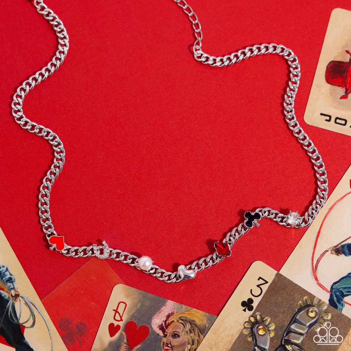 Vegas Vault Red Necklace - Paparazzi Accessories