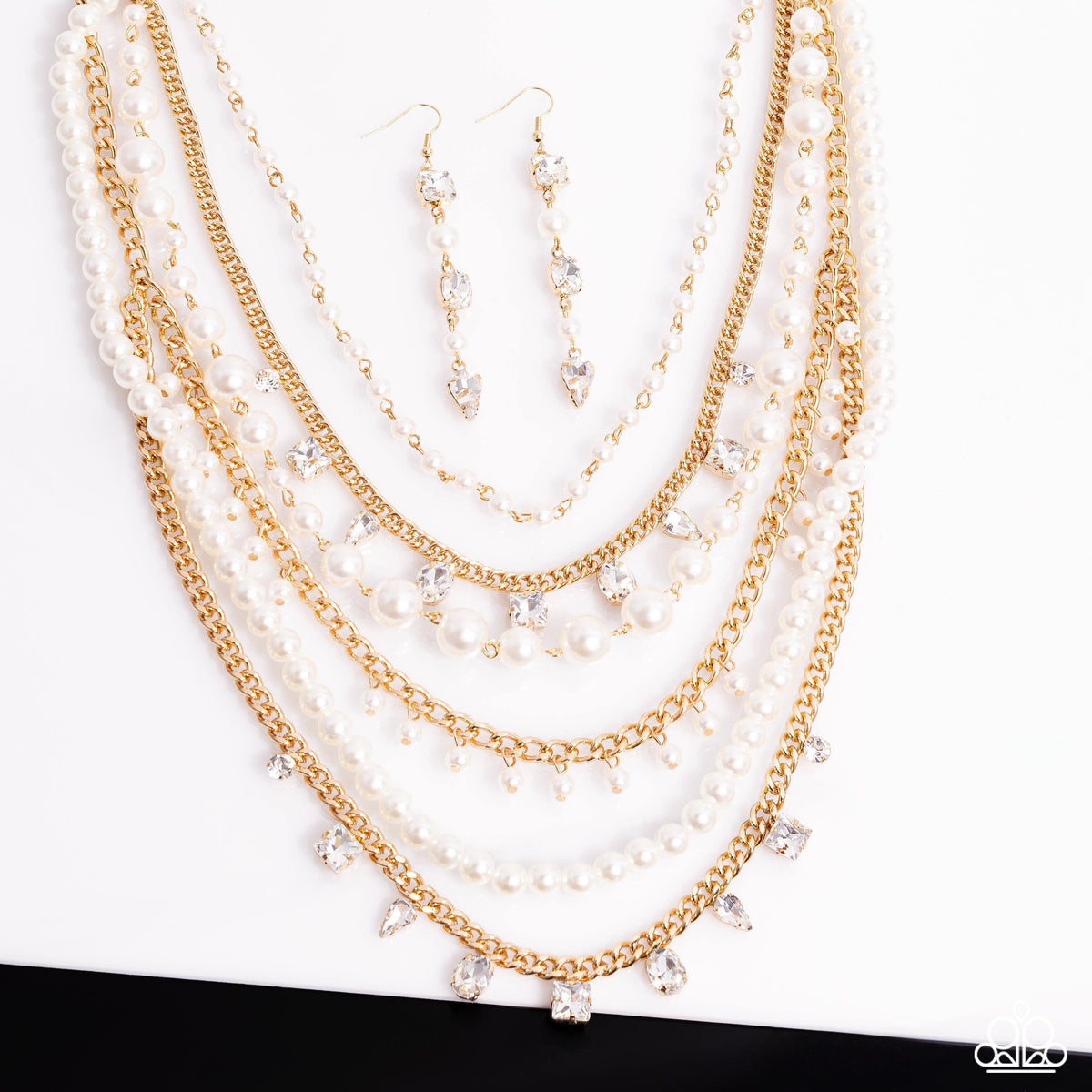 Aristocratic 2023 Zi Collection Necklace - Paparazzi Accessories- Flat Lay -CarasShop.com - $5 Jewelry by Cara Jewels