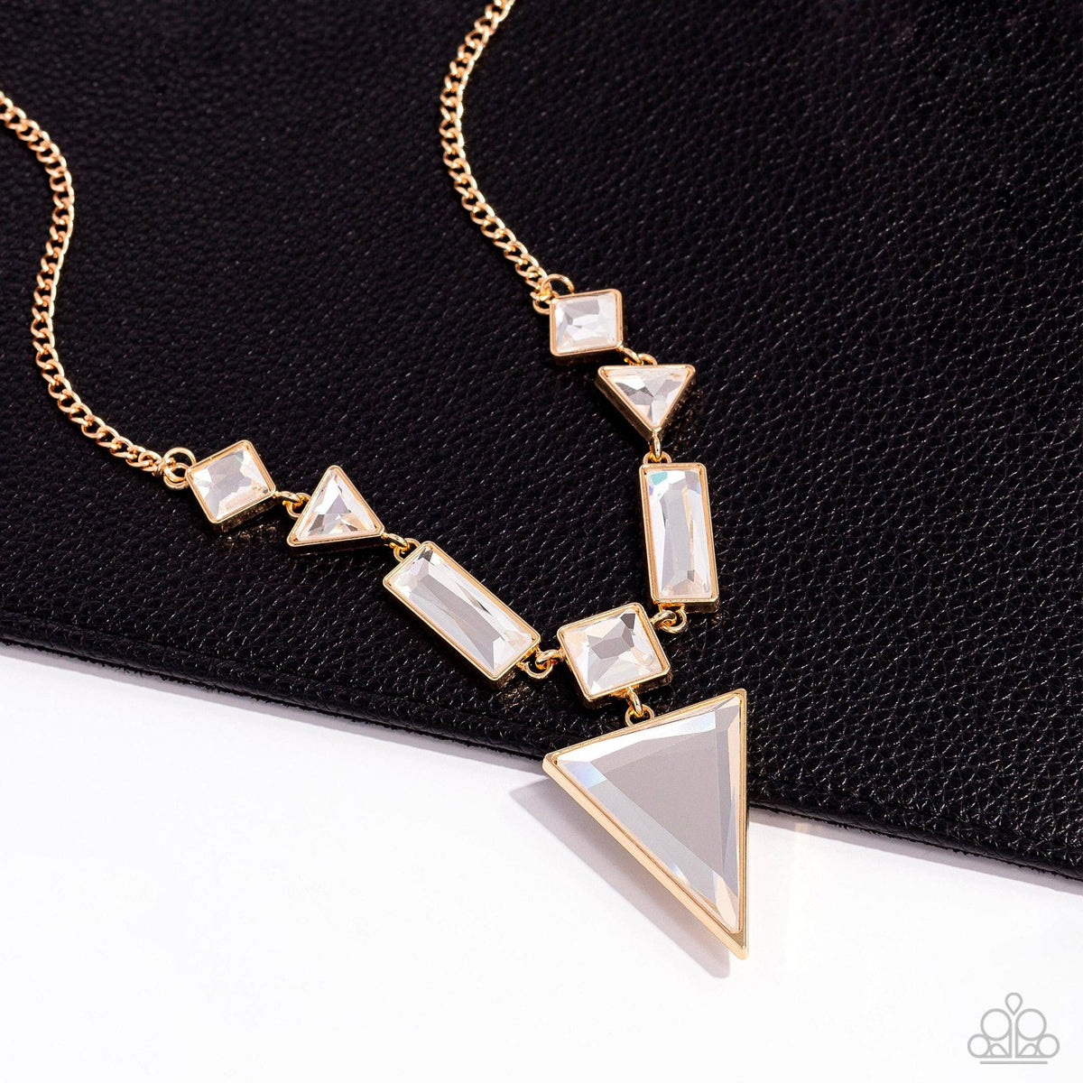 Fetchingly Fierce Gold Necklace - Paparazzi Accessories
