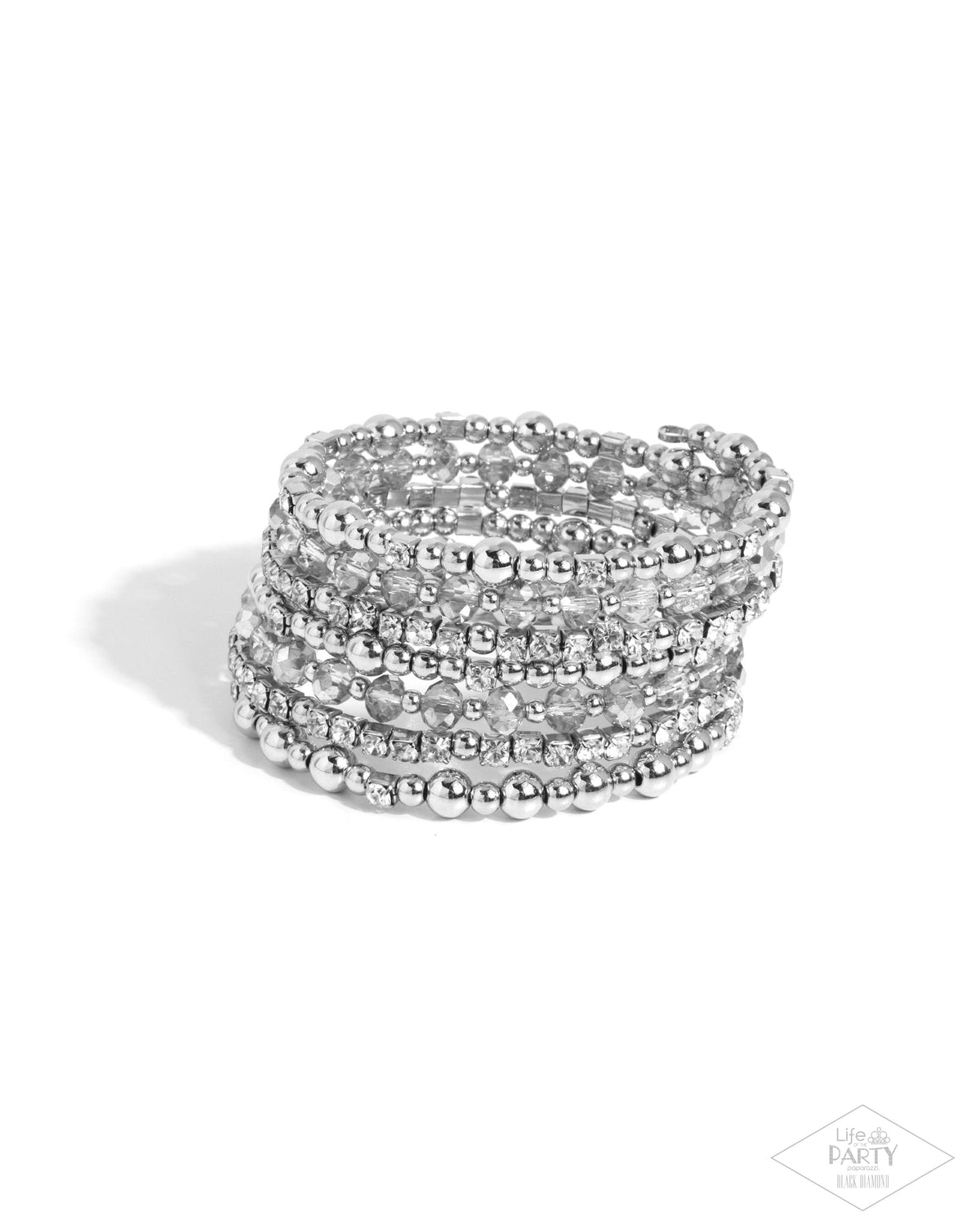 ICE Knowing You Silver Wire Wrap Bracelet - Paparazzi Accessories