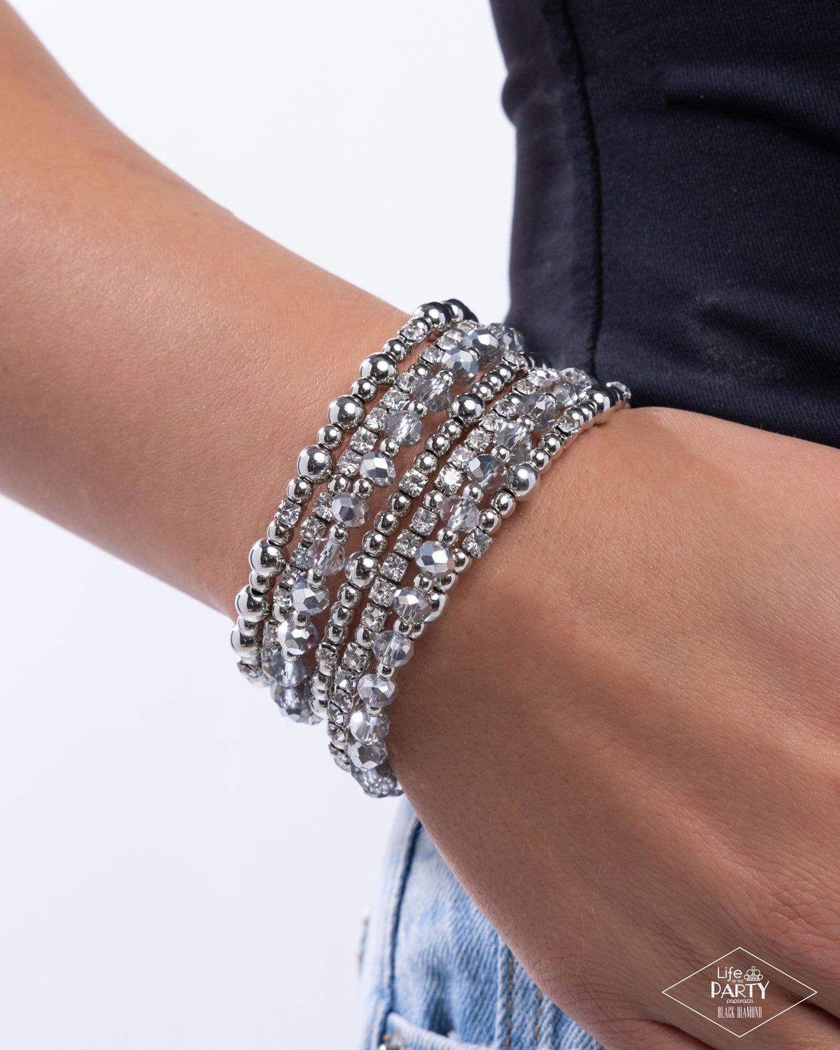 ICE Knowing You Silver Wire Wrap Bracelet - Paparazzi Accessories