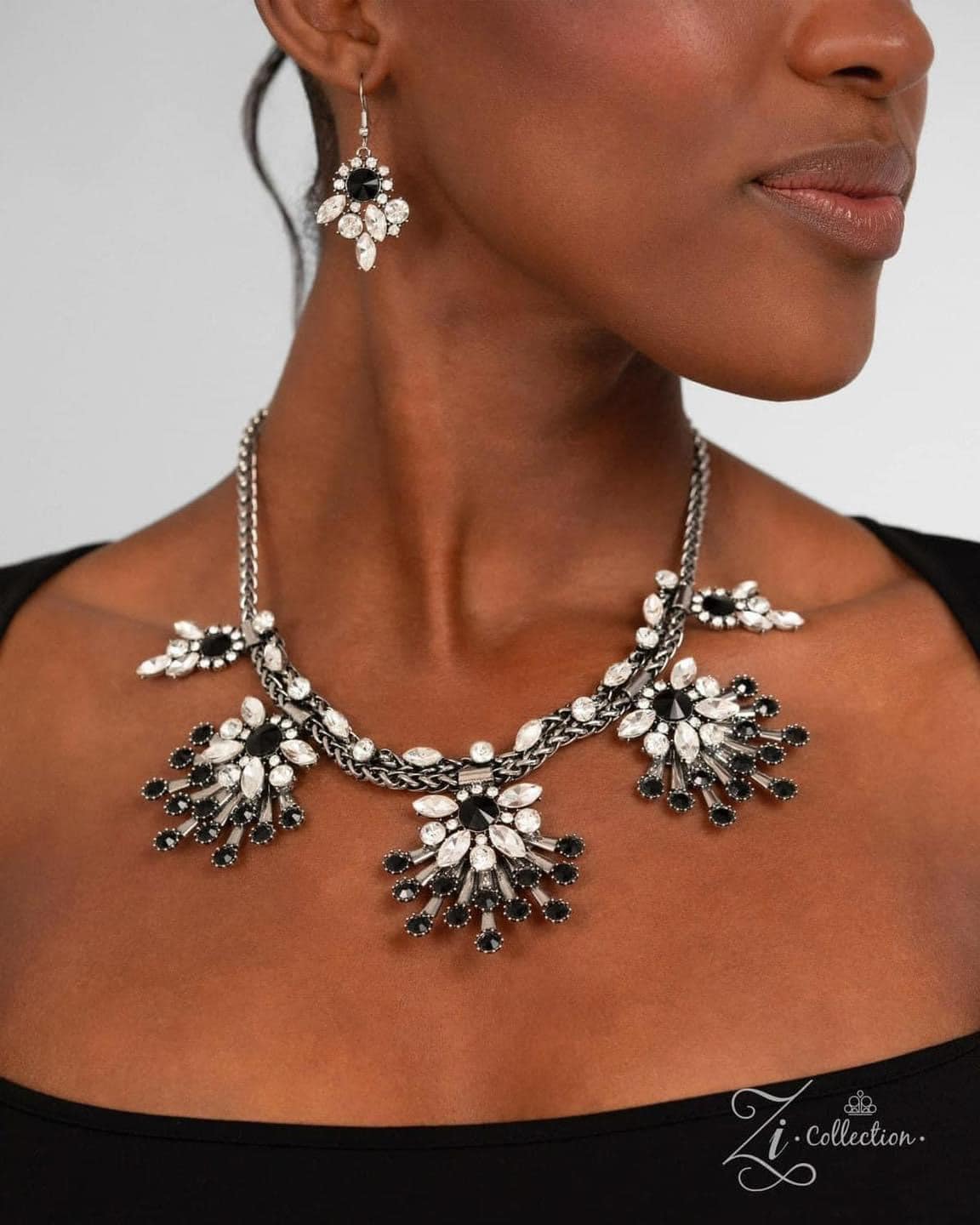 Assertive 2024 Zi Collection Necklace - Paparazzi Accessories-on model - CarasShop.com - $5 Jewelry by Cara Jewels