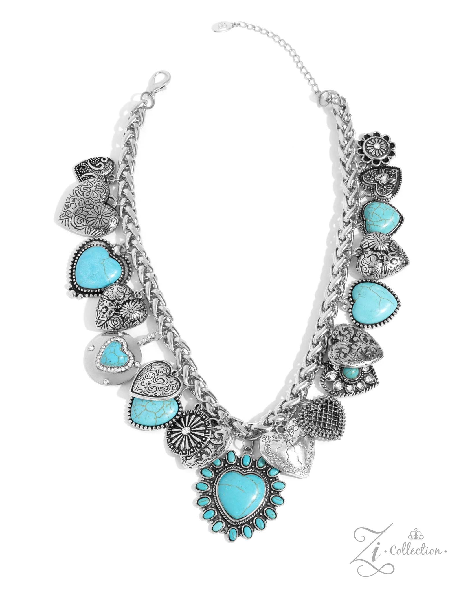 Devoted 2024 Zi Collection Necklace - Paparazzi Accessories- lightbox - CarasShop.com - $5 Jewelry by Cara Jewels