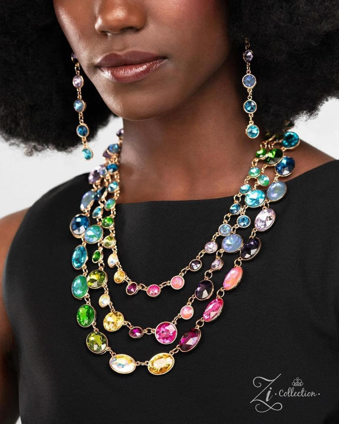 Elated 2024 Zi Collection Necklace - Paparazzi Accessories-on model - CarasShop.com - $5 Jewelry by Cara Jewels