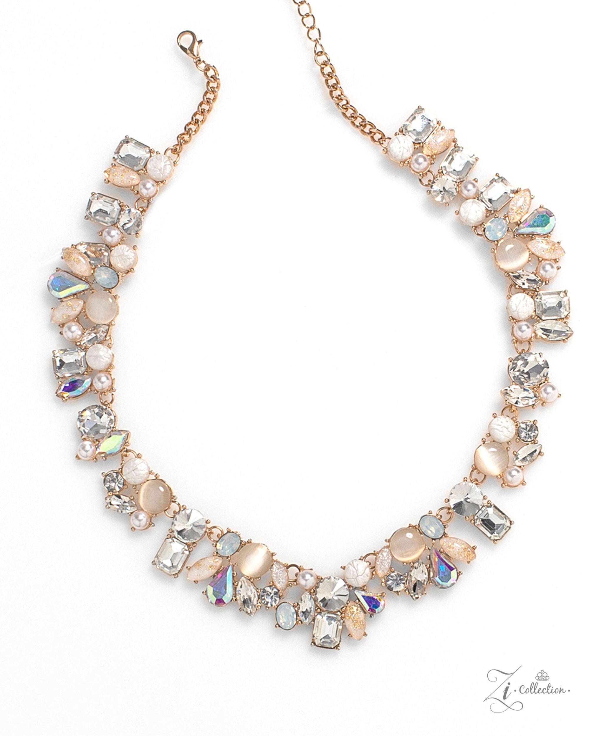 Enchanting 2023 Zi Collection Necklace - Paparazzi Accessories- lightbox - CarasShop.com - $5 Jewelry by Cara Jewels