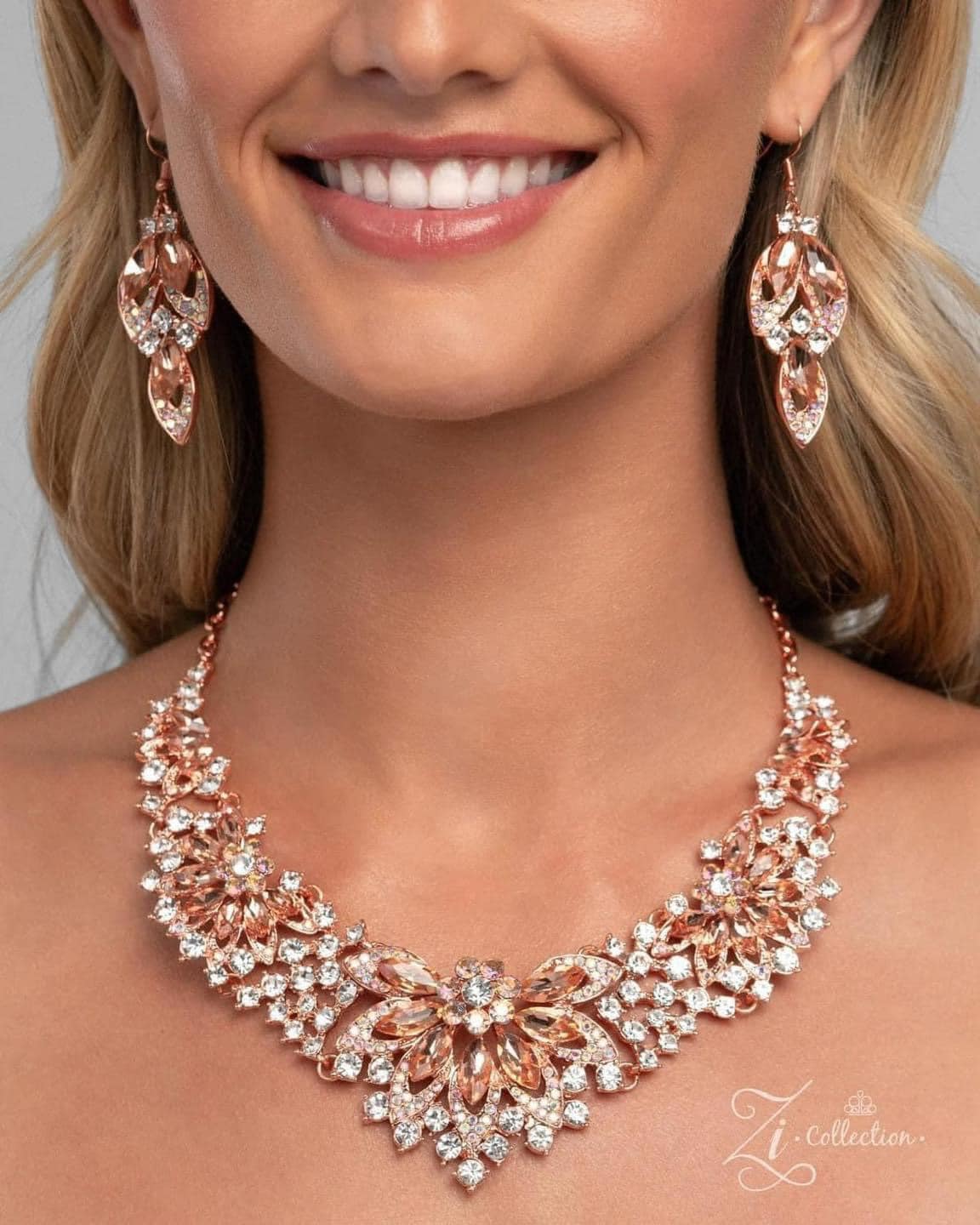 Endearing 2024 Zi Collection Necklace - Paparazzi Accessories- lightbox - CarasShop.com - $5 Jewelry by Cara Jewels