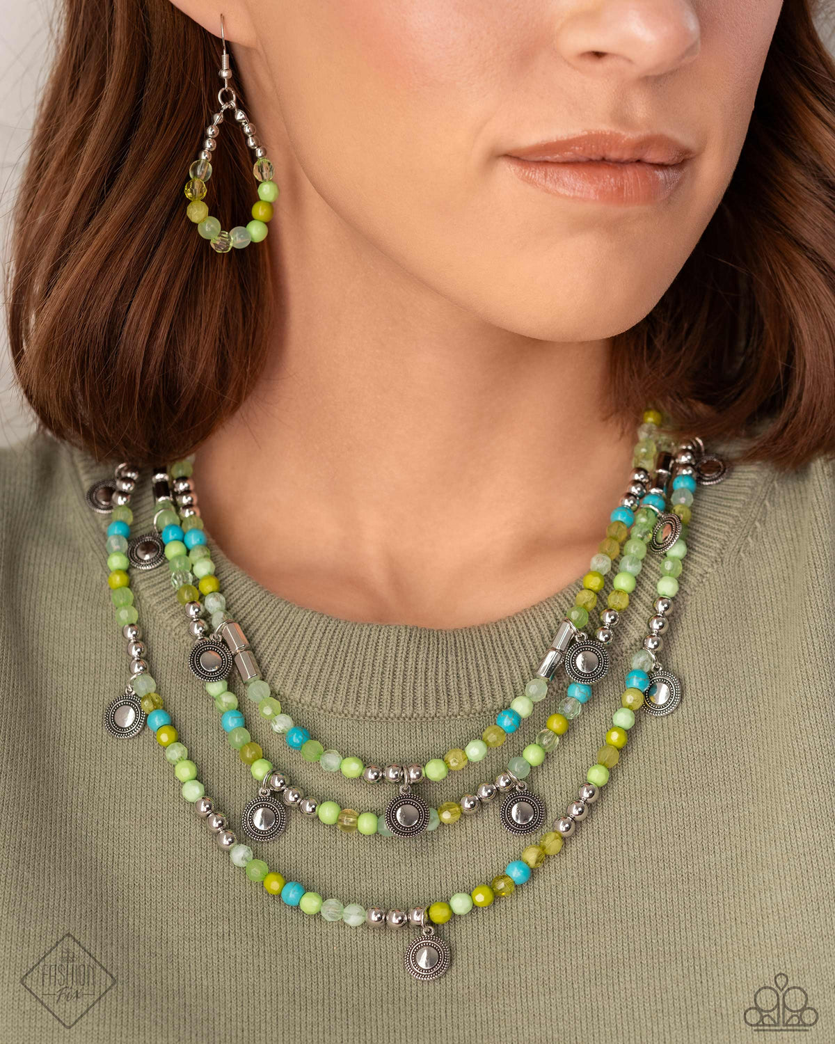 Simply Santa Fe Set - April 2024 - Paparazzi Accessories- Necklace - CarasShop.com - $5 Jewelry by Cara Jewels