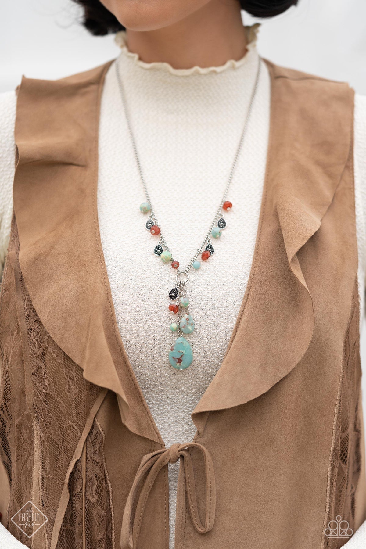 Simply Santa Fe Set - July 2023 - Paparazzi Accessories- Necklace - CarasShop.com - $5 Jewelry by Cara Jewels