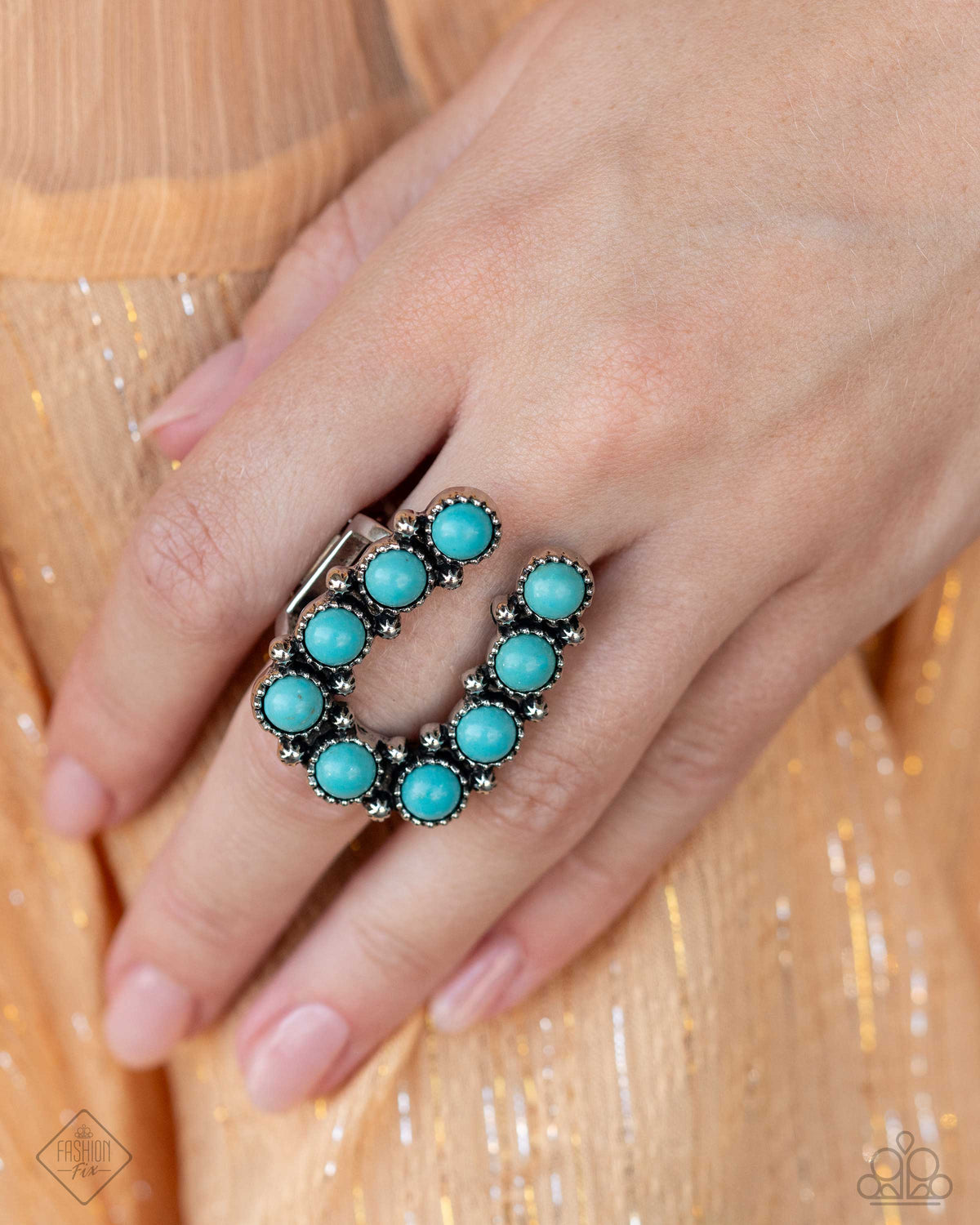 Simply Santa Fe Set - September 2024 - Paparazzi Accessories- Ring - CarasShop.com - $5 Jewelry by Cara Jewels