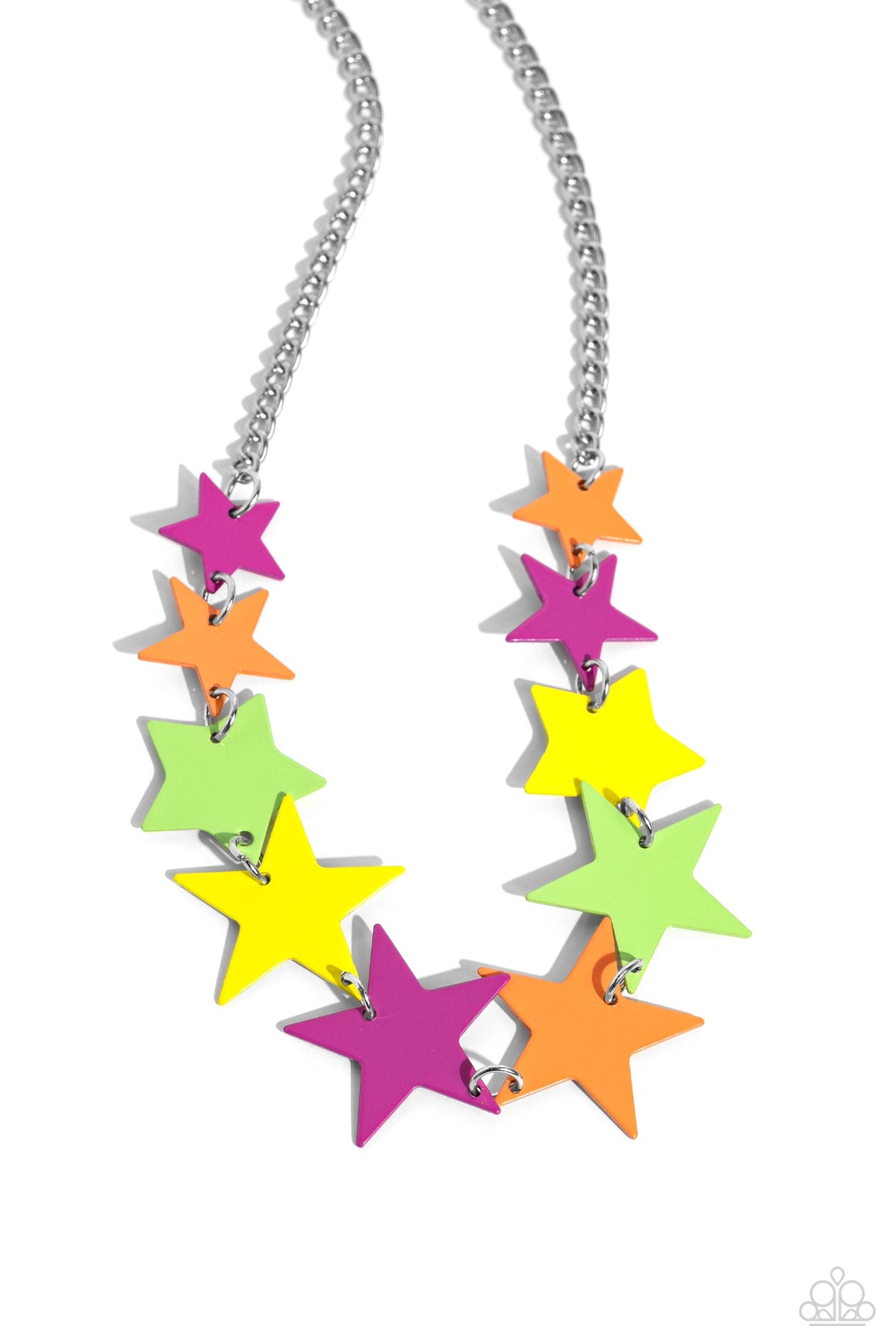 Starstruck Season Multi Necklace - Paparazzi Accessories- lightbox - CarasShop.com - $5 Jewelry by Cara Jewels