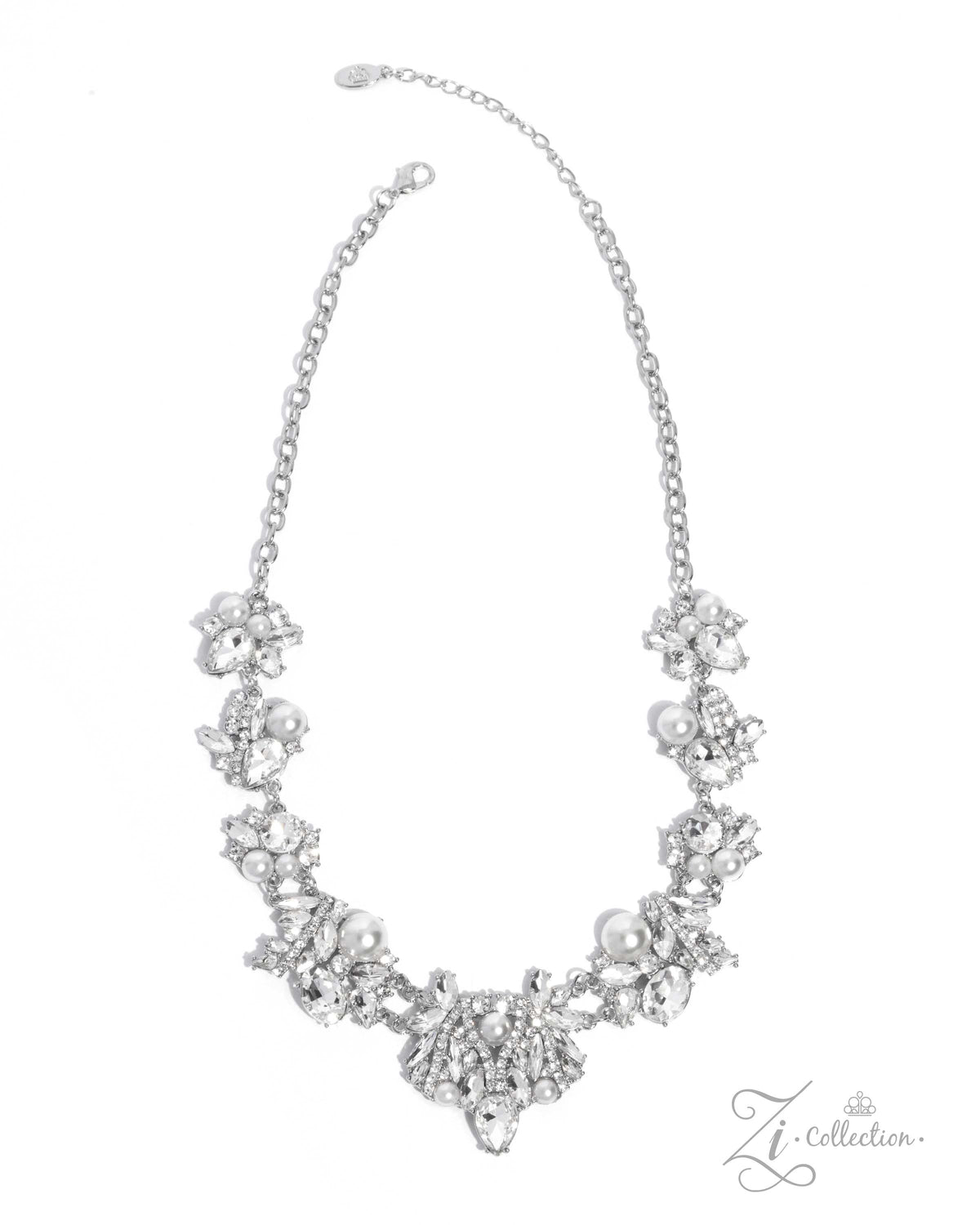 The Aleshia 2024 Zi Signature Collection Necklace - Paparazzi Accessories- lightbox - CarasShop.com - $5 Jewelry by Cara Jewels