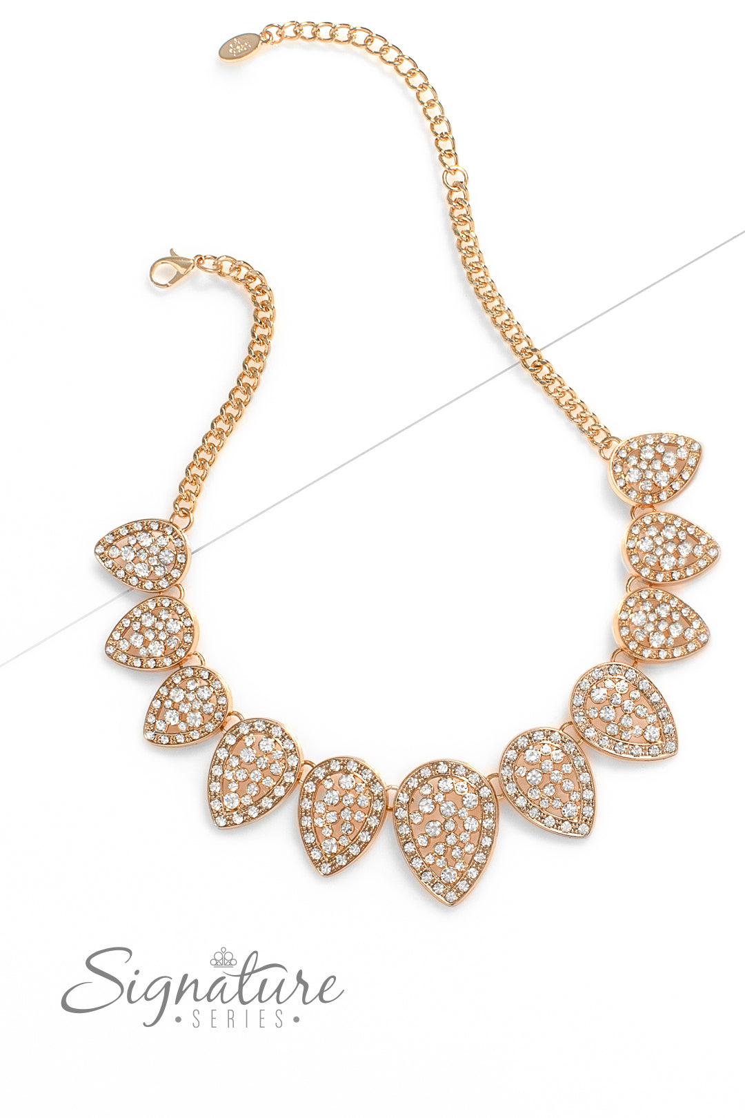 The Cody 2023 Zi Signature Collection Necklace - Paparazzi Accessories- lightbox - CarasShop.com - $5 Jewelry by Cara Jewels