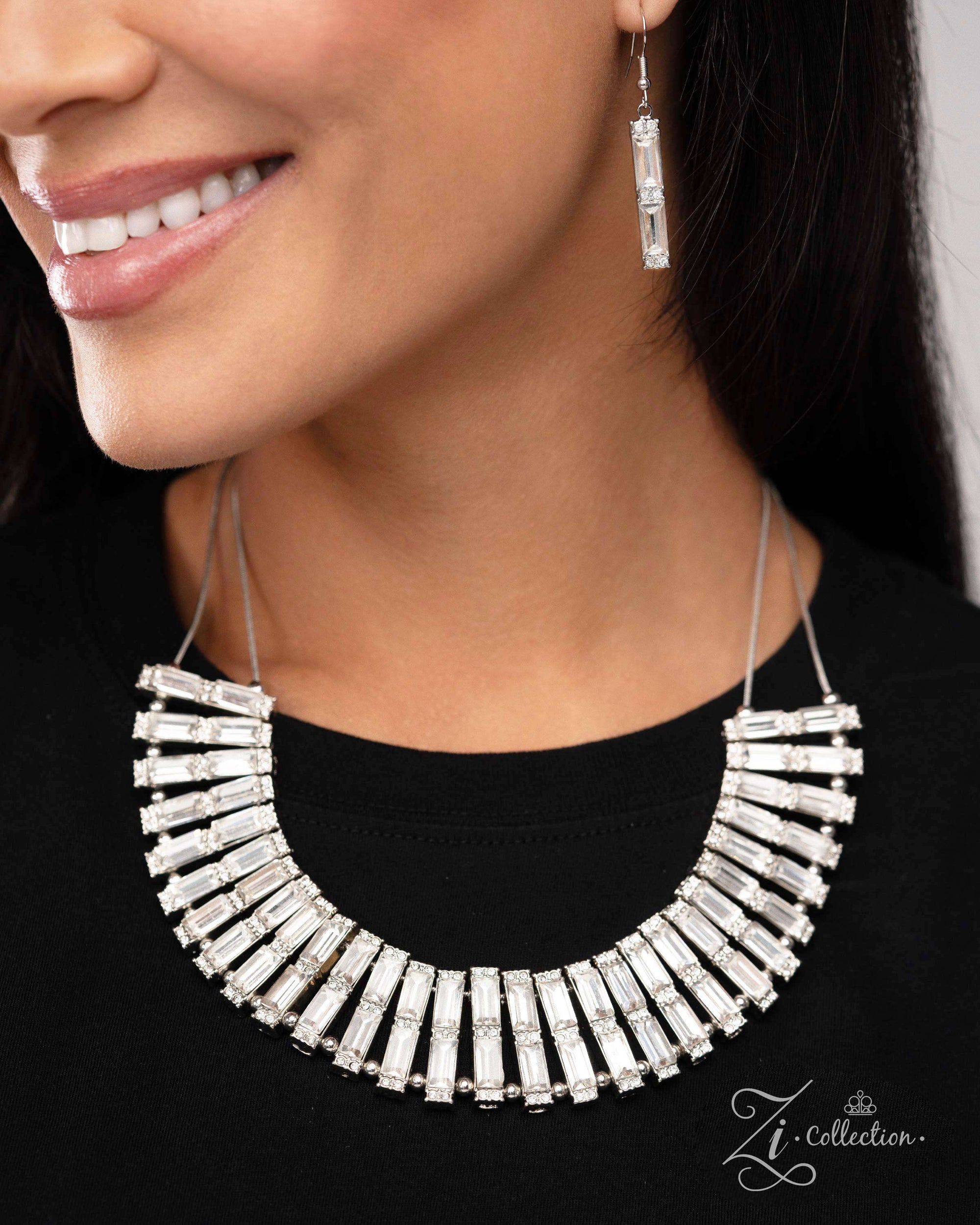 The Leslie 2024 Zi Signature Collection Necklace - Paparazzi Accessories- lightbox - CarasShop.com - $5 Jewelry by Cara Jewels