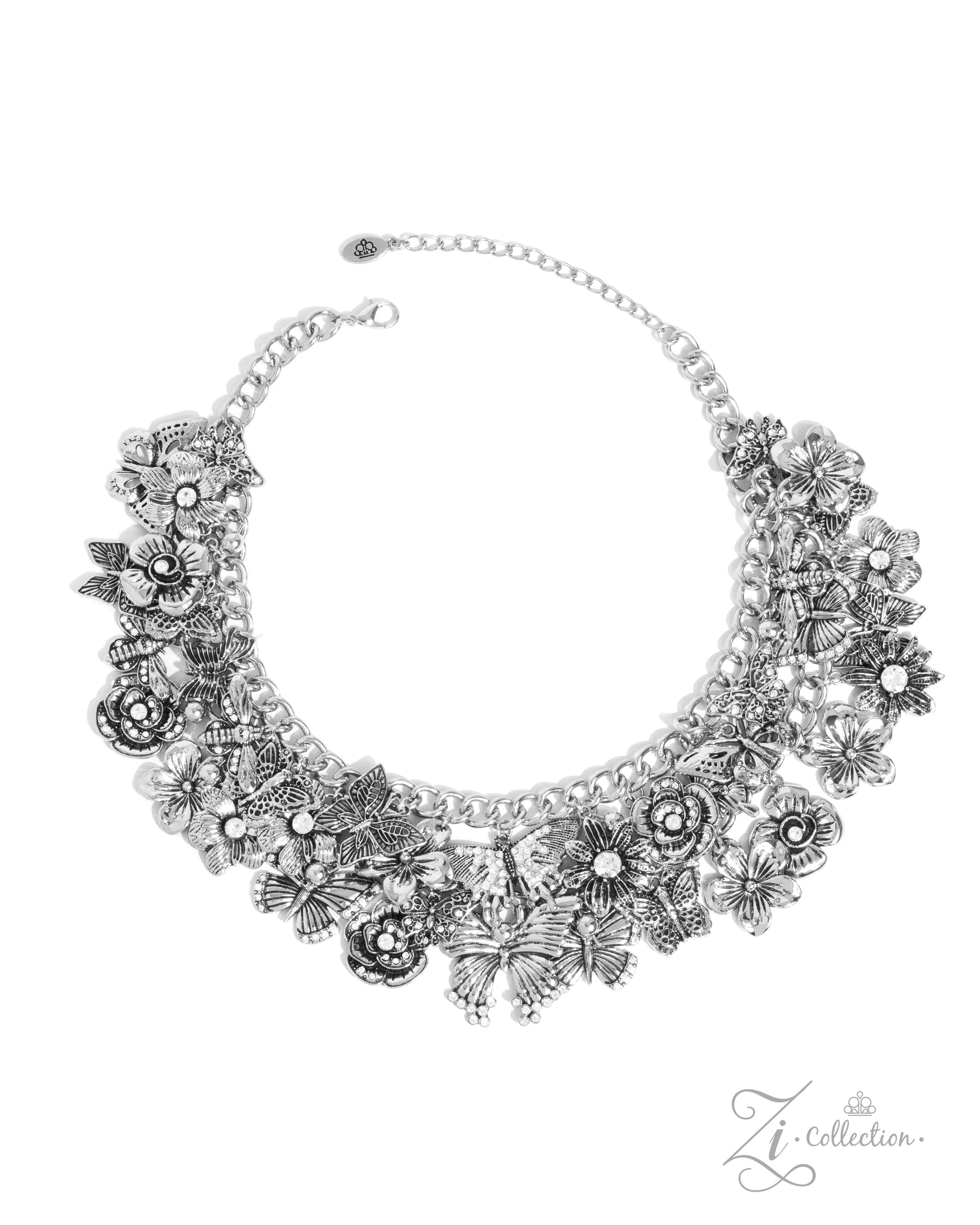 The McKayla 2024 Zi Signature Collection Necklace - Paparazzi Accessories- lightbox - CarasShop.com - $5 Jewelry by Cara Jewels