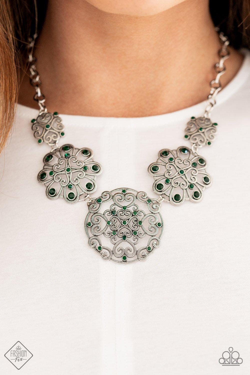 Glimpses of Malibu Complete Trend Blend (4 pc set) December 2021 - Paparazzi Accessories Fashion Fix - Necklace -CarasShop.com - $5 Jewelry by Cara Jewels