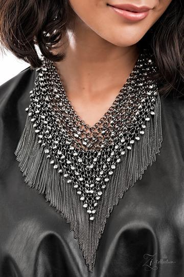 Impulsive 2021 Zi Collection Necklace - Paparazzi Accessories- model - CarasShop.com - $5 Jewelry by Cara Jewels