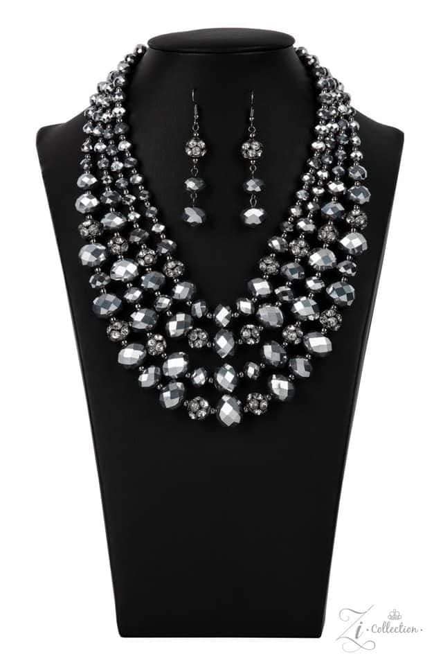 Influential 2021 Zi Collection Necklace - Paparazzi Accessories- lightbox - CarasShop.com - $5 Jewelry by Cara Jewels