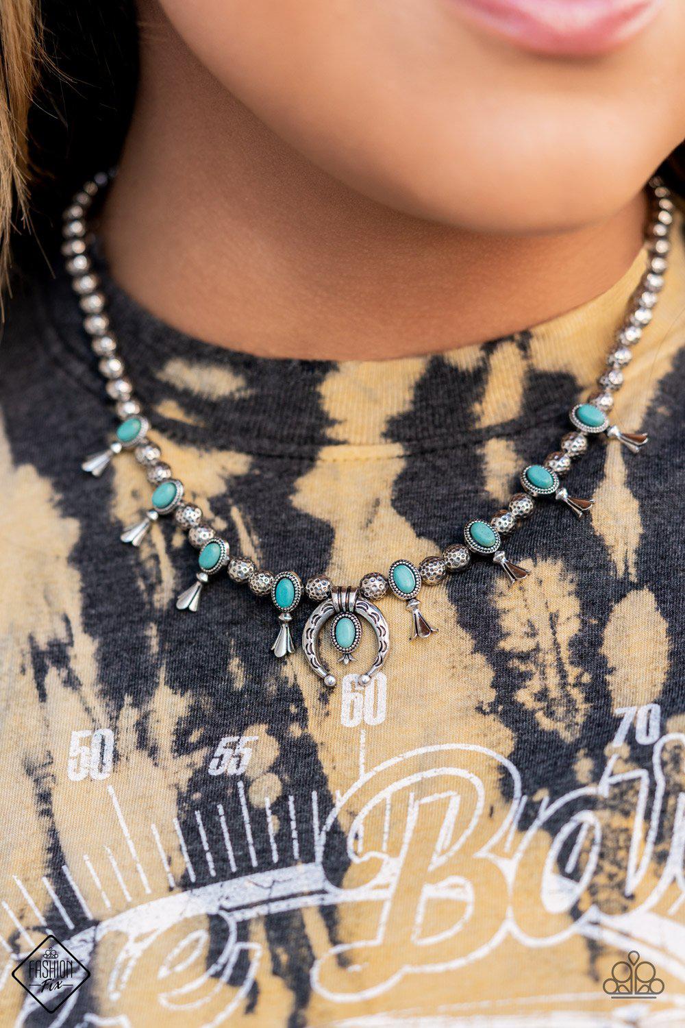 Simply Santa Fe Complete Trend Blend (4 pc set) December 2021 - Paparazzi Accessories Fashion Fix - Necklace -CarasShop.com - $5 Jewelry by Cara Jewels