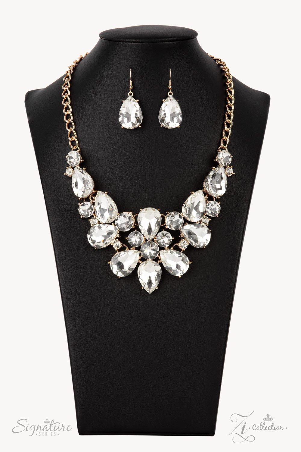 The Bea 2021 Zi Signature Collection Necklace - Paparazzi Accessories - lightbox -CarasShop.com - $5 Jewelry by Cara Jewels