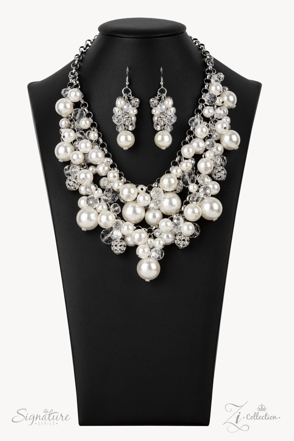 The Janie 2021 Zi Signature Collection Necklace - Paparazzi Accessories - lightbox -CarasShop.com - $5 Jewelry by Cara Jewels