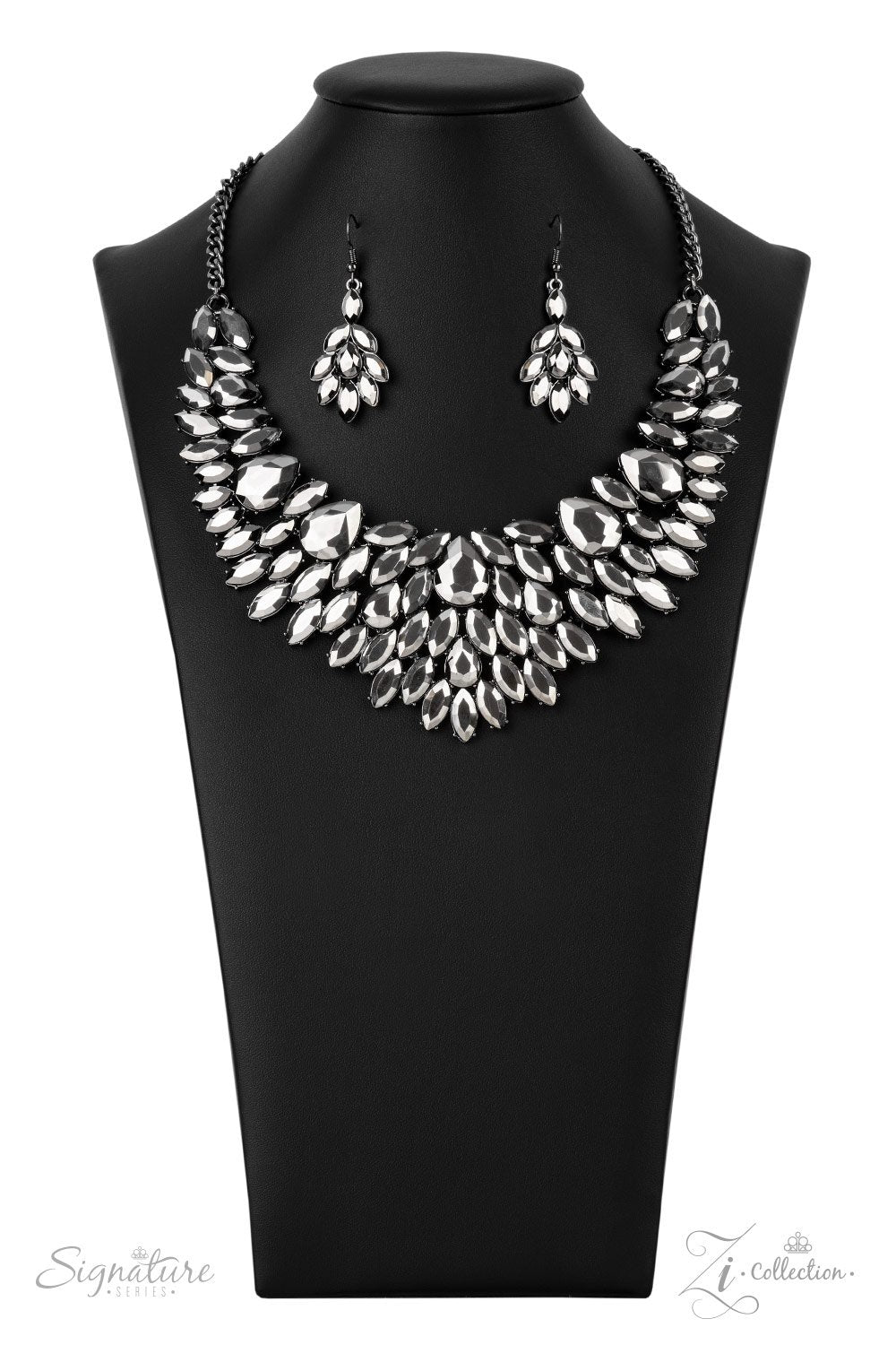 The Tanisha 2021 Zi Signature Collection Necklace - Paparazzi Accessories - lightbox -CarasShop.com - $5 Jewelry by Cara Jewels