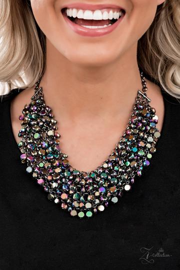 Vivacious 2021 Zi Collection Necklace - Paparazzi Accessories- model - CarasShop.com - $5 Jewelry by Cara Jewels