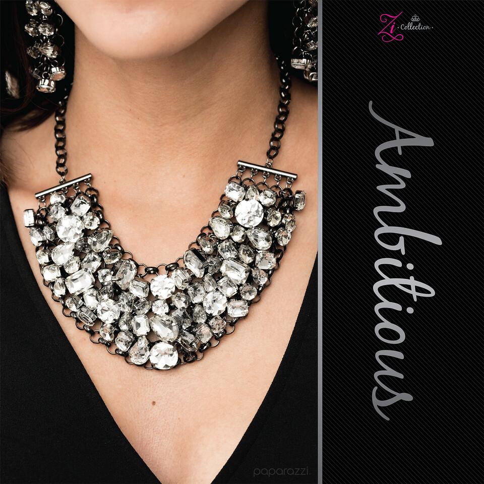 Ambitious 2020 Zi Collection Necklace - Paparazzi Accessories-CarasShop.com - $5 Jewelry by Cara Jewels