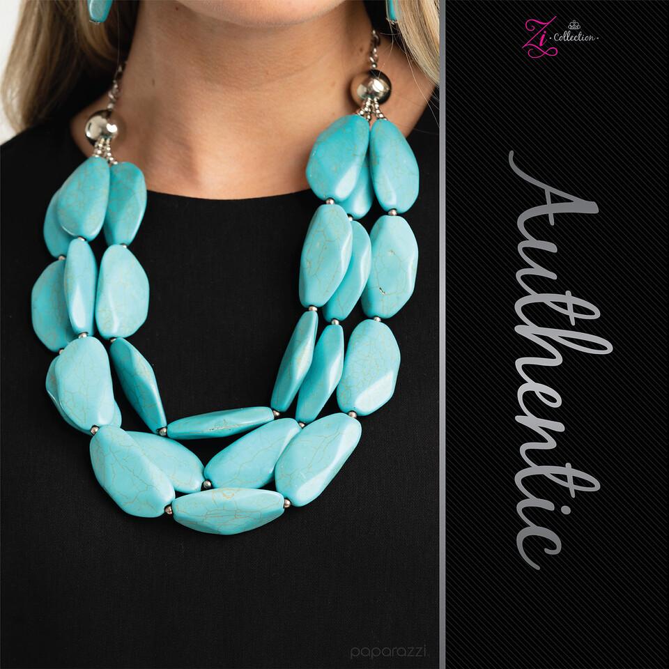 Authentic 2020 Zi Collection Necklace - Paparazzi Accessories-CarasShop.com - $5 Jewelry by Cara Jewels