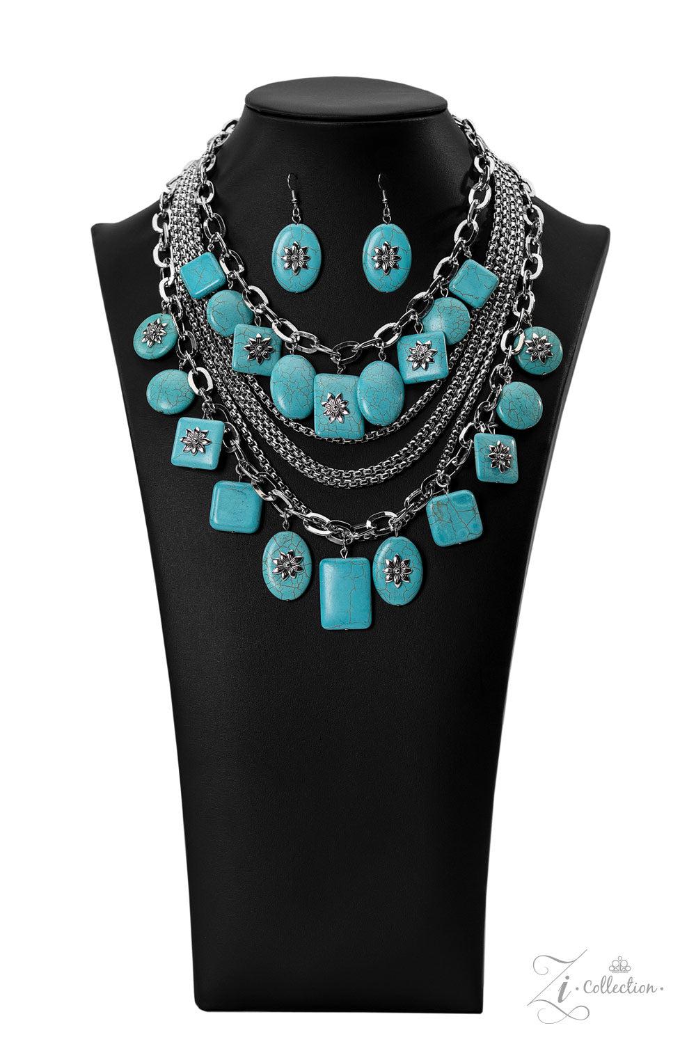 Bountiful 2022 Zi Collection Necklace - Paparazzi Accessories- lightbox - CarasShop.com - $5 Jewelry by Cara Jewels
