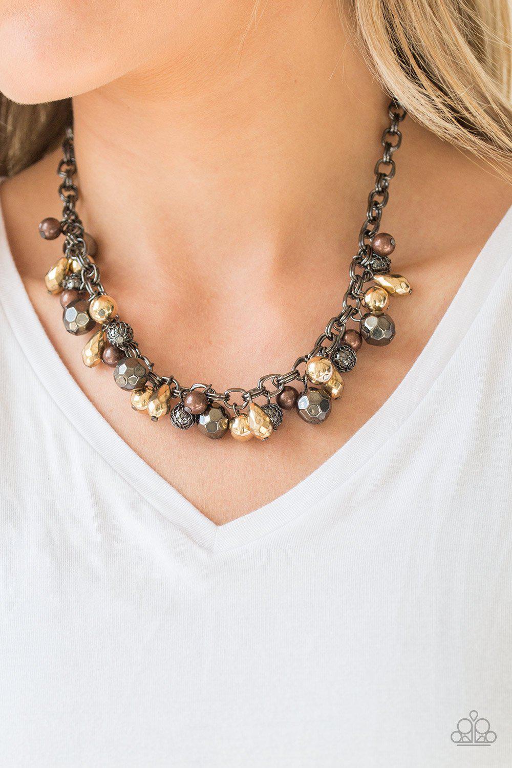 Prismatically Polished Black Necklace - Jewelry by Bretta