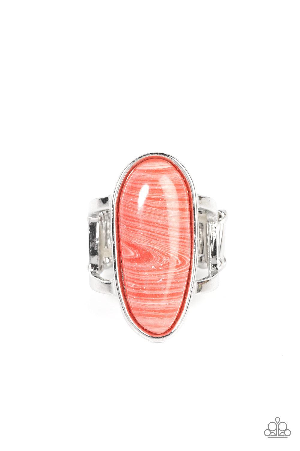 Eco Expression Pink Ring - Paparazzi Accessories- lightbox - CarasShop.com - $5 Jewelry by Cara Jewels