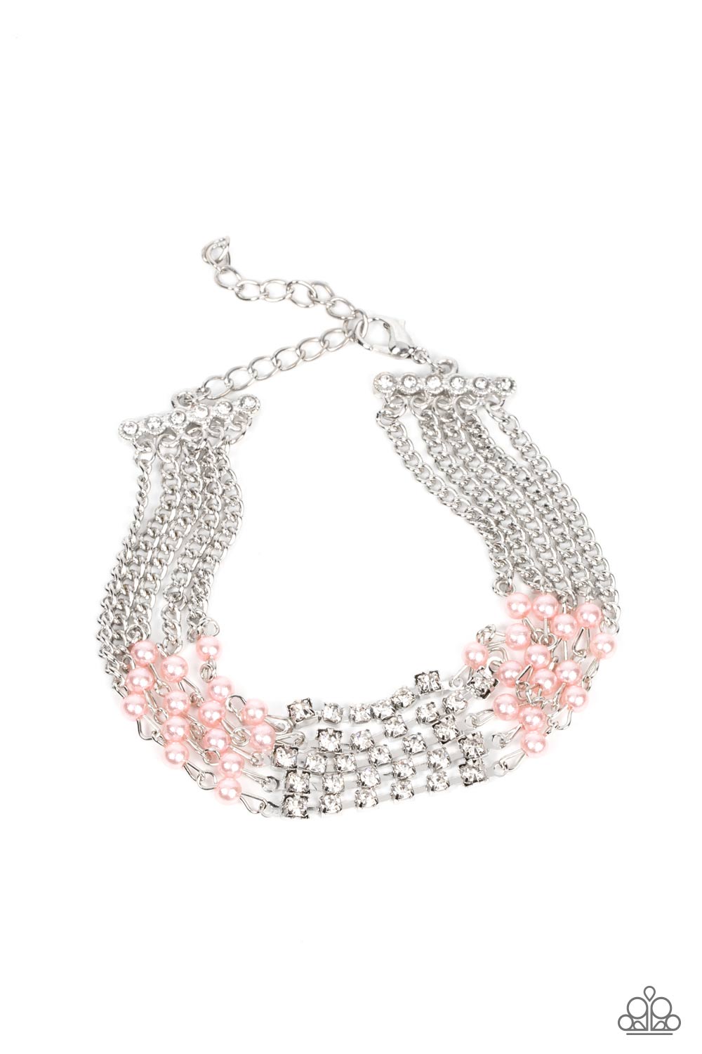 Paparazzi Bracelet  Springtime Trendsetter  Pink  Paparazzi Jewelry   Online Store  DebsJewelryShopcom
