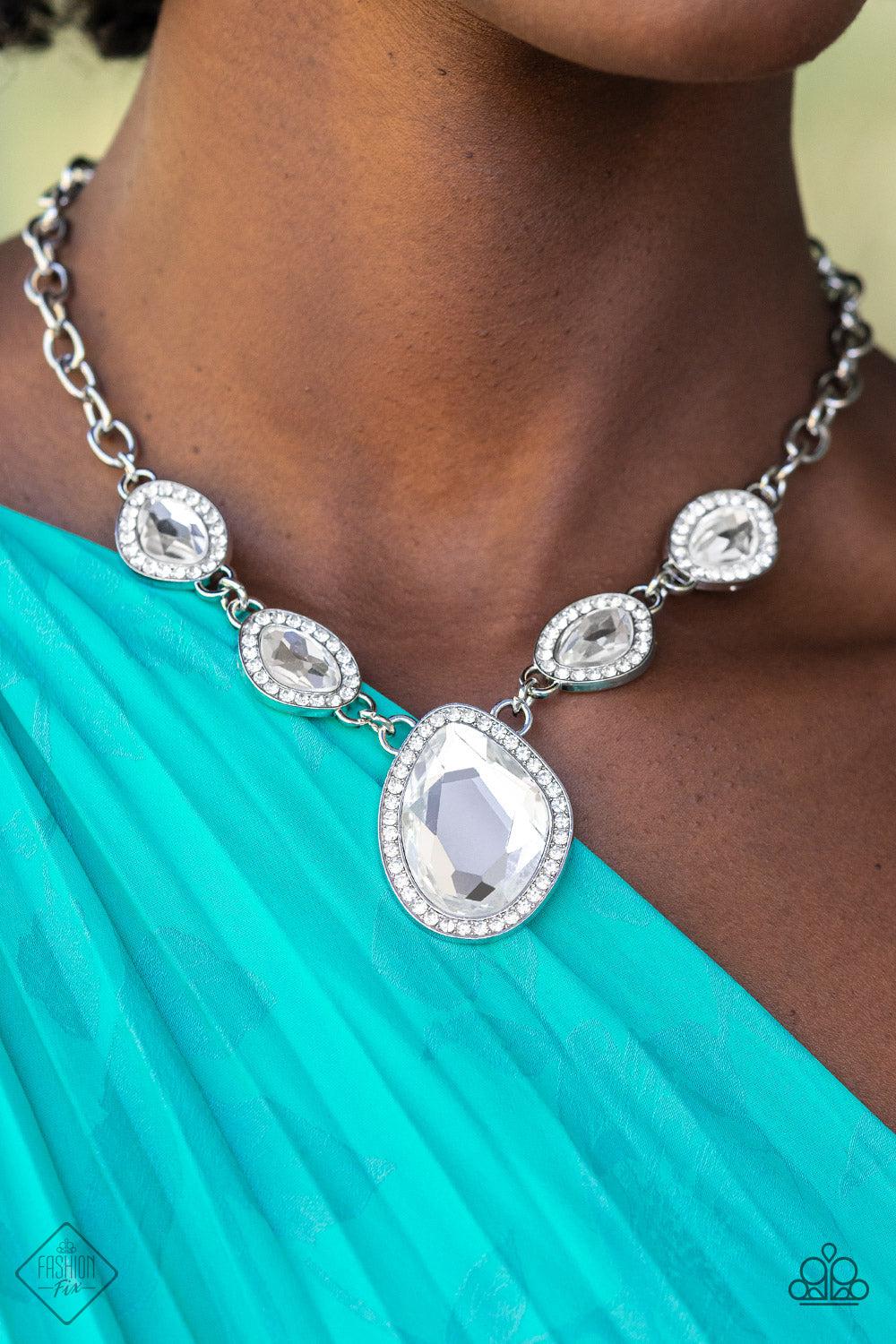 Fiercely 5th Avenue Set - July 2022 - Paparazzi Accessories- Necklace - CarasShop.com - $5 Jewelry by Cara Jewels