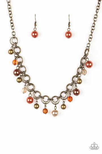 Fiercely Fancy Multi Necklace - Paparazzi Accessories - lightbox -CarasShop.com - $5 Jewelry by Cara Jewels