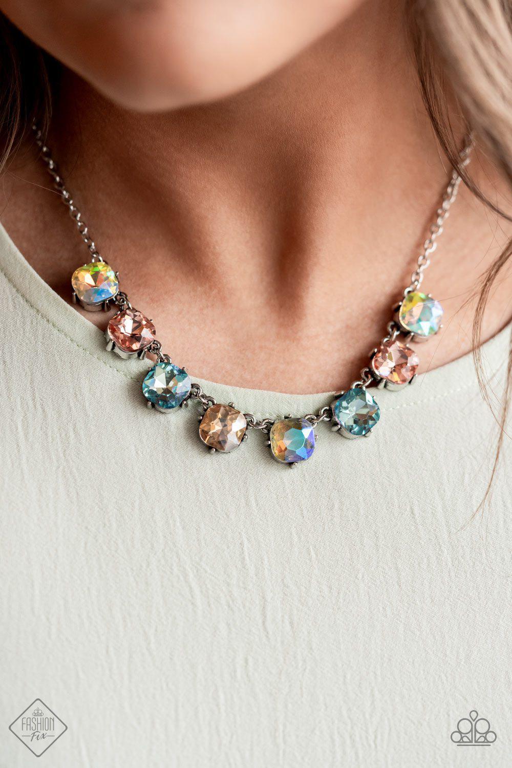 Glimpses of Malibu Complete Trend Blend (4 pc set) June 2021 - Paparazzi Accessories Fashion Fix - Necklace -CarasShop.com - $5 Jewelry by Cara Jewels