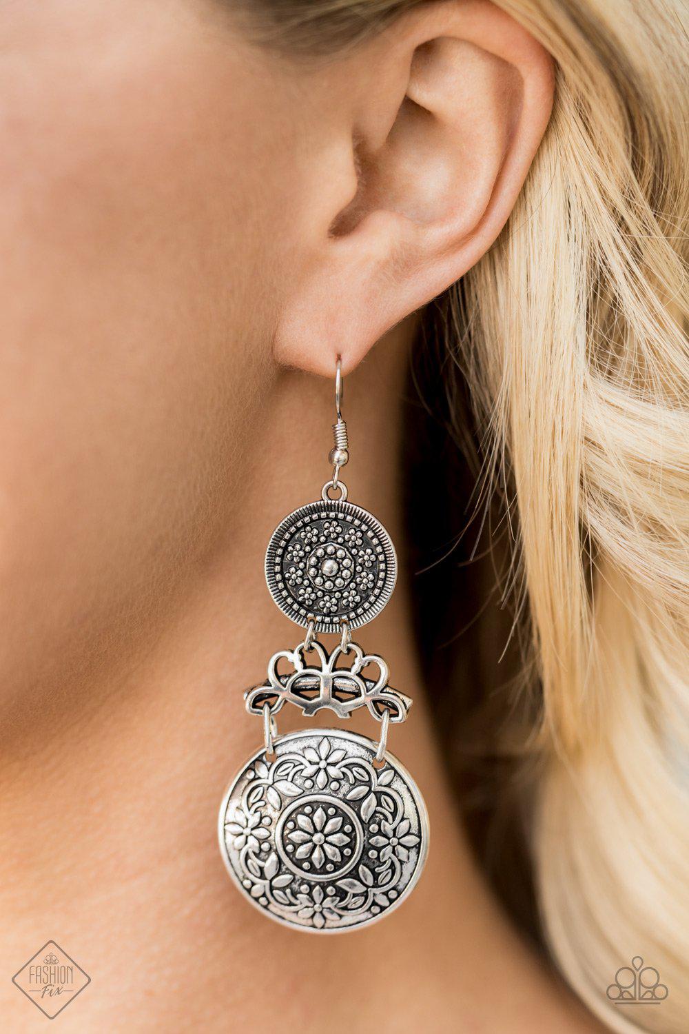 Glimpses of Malibu Complete Trend Blend (4 pc set) August 2020 - Paparazzi Accessories Fashion Fix-Earrings-CarasShop.com - $5 Jewelry by Cara Jewels