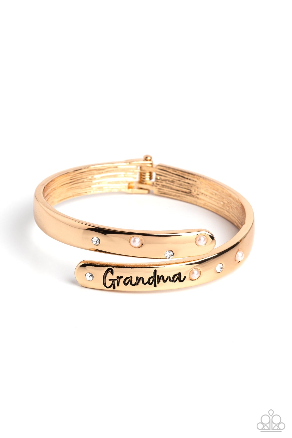 Gorgeous Grandma Gold Inspirational Bracelet- lightbox - CarasShop.com - $5 Jewelry by Cara Jewels