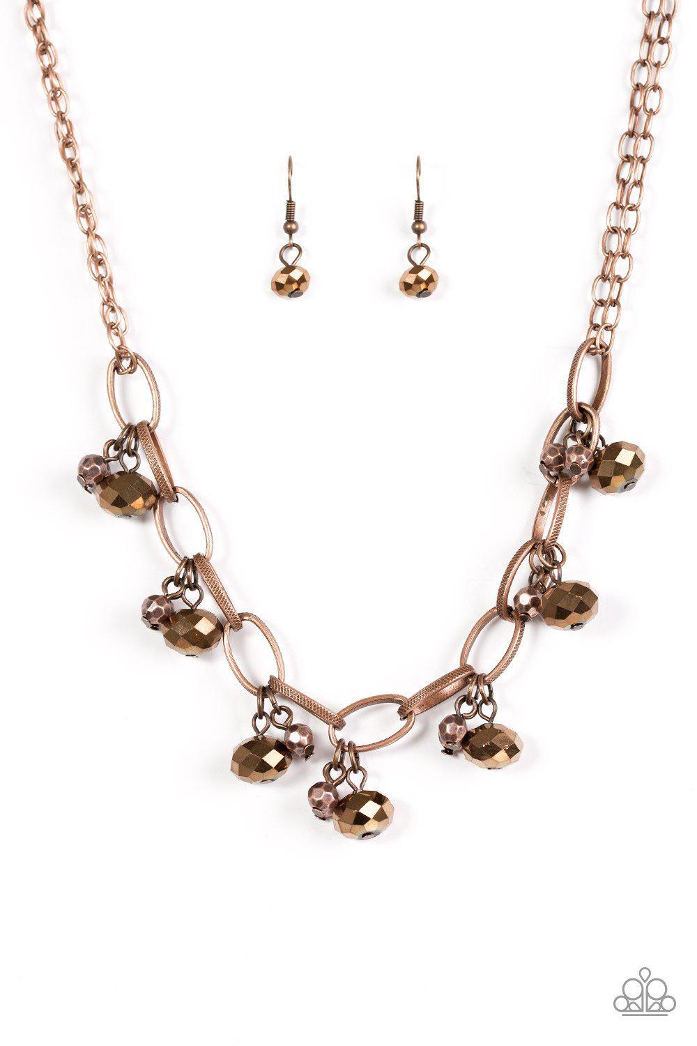 The Mane Ingredient - Copper Paparazzi Necklace