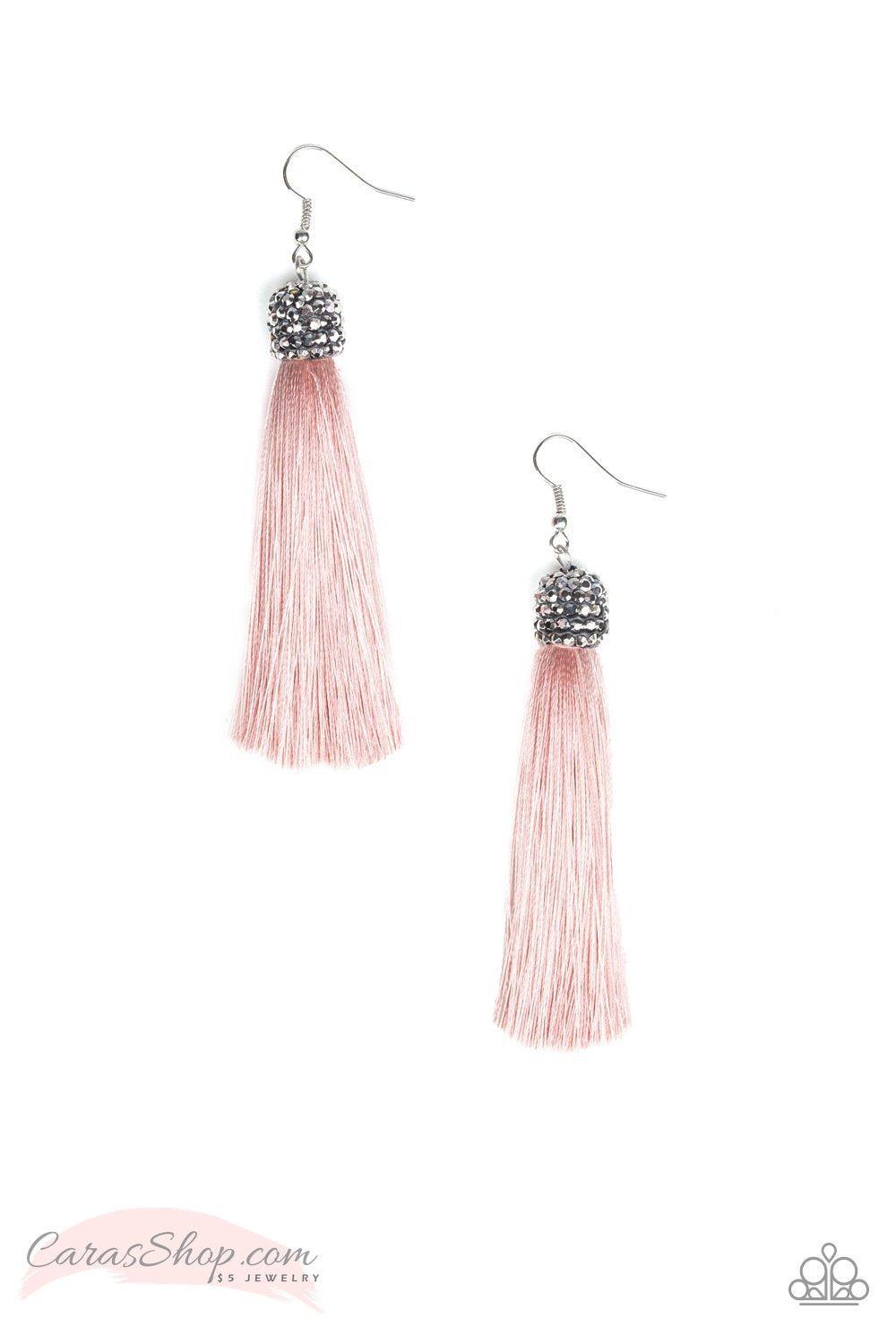 Buy Art Sundari SilverPlated Alloy Chandwali Light Pink Soft Tassel Thread  Earrings for Women  Girls Fashion  Traditional Earrings  Earrings set   Accessories Jewellery  Birthday  Anniversary Gift Online