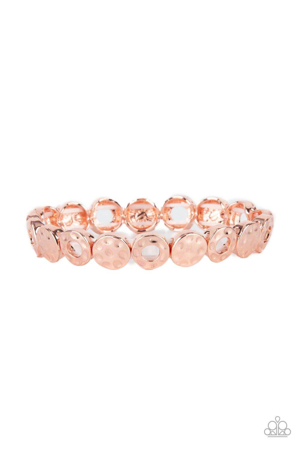 Metro Metalsmith Copper Bracelet - Paparazzi Accessories- lightbox - CarasShop.com - $5 Jewelry by Cara Jewels