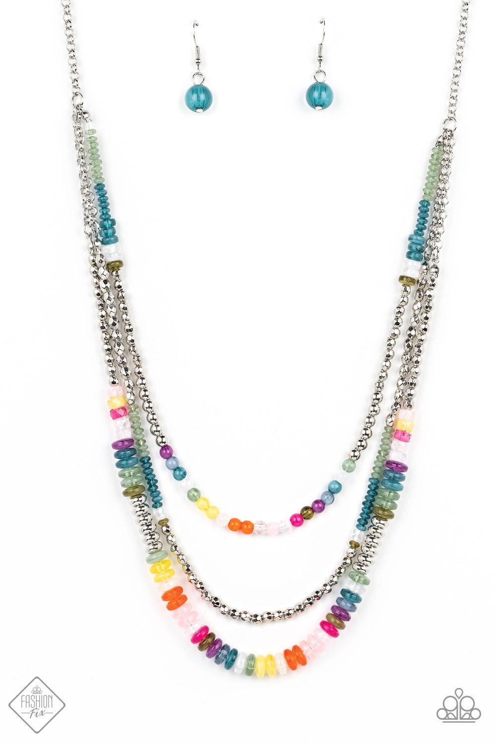 Newly Neverland Multi Necklace - Paparazzi Accessories- lightbox - CarasShop.com - $5 Jewelry by Cara Jewels