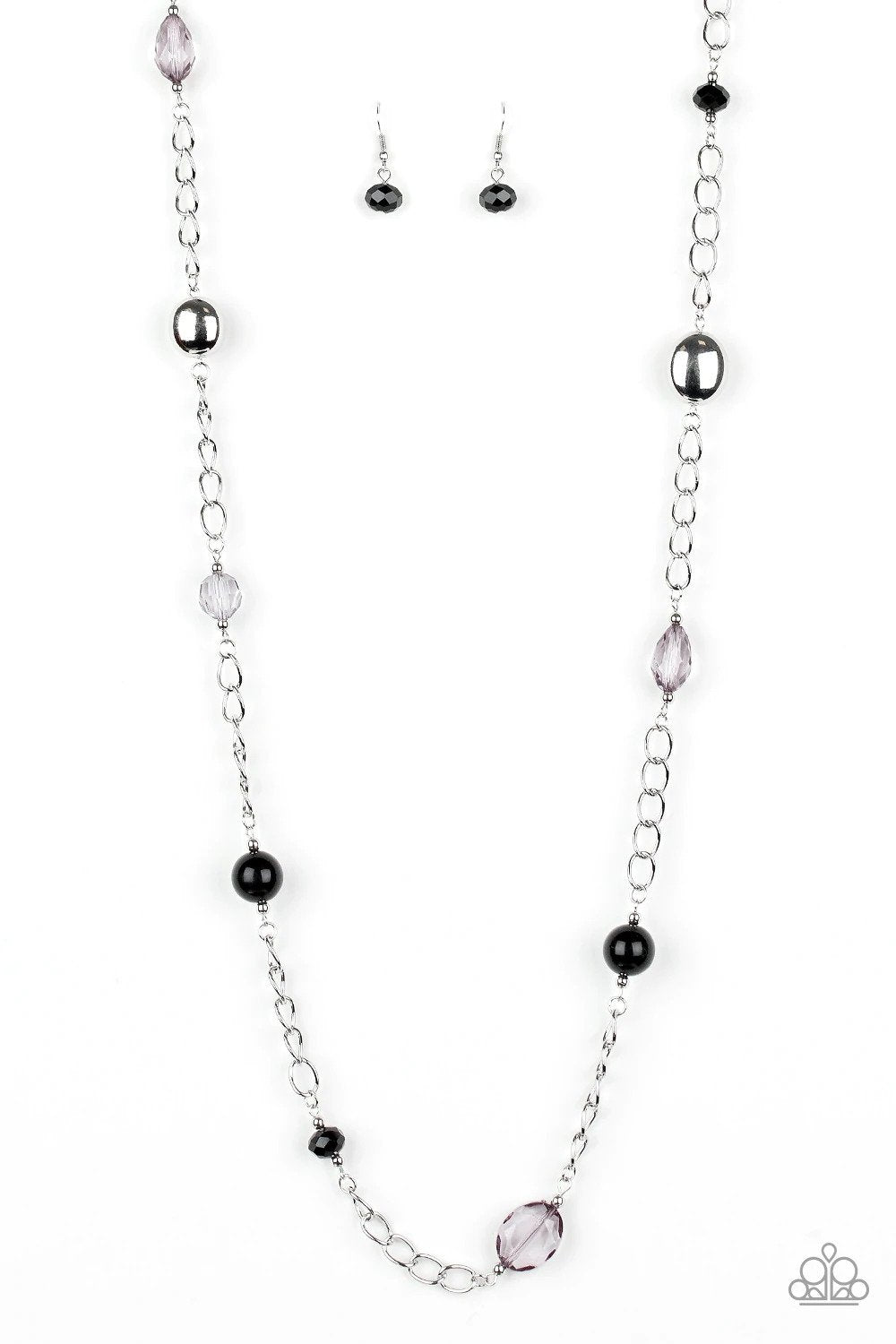 Paparazzi Necklaces - That Ring You Do - Black – jewelryandbling.com