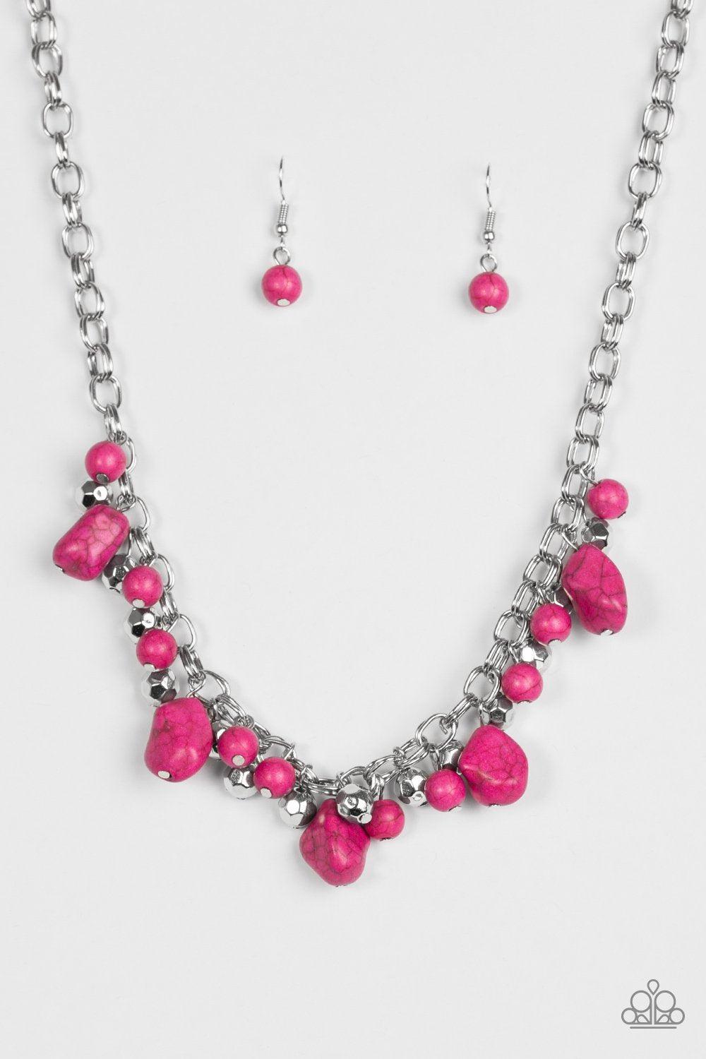 Life's Short. Wear Jewelry. Pink - Paparazzi Accessories