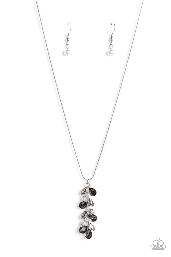 Paparazzi Pearls Before Vine Silver Necklace Carasshop