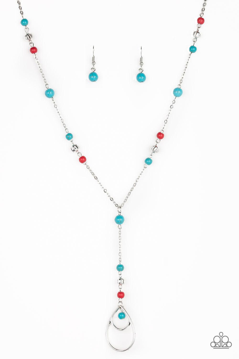 Sandstone Savannahs Multi Necklace - Paparazzi Accessories- lightbox - CarasShop.com - $5 Jewelry by Cara Jewels