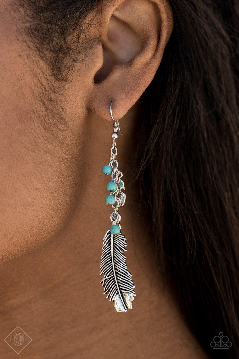 Simply Santa Fe Complete Trend Blend (4 pc set) August 2020 - Paparazzi Accessories Fashion Fix-Earrings-CarasShop.com - $5 Jewelry by Cara Jewels