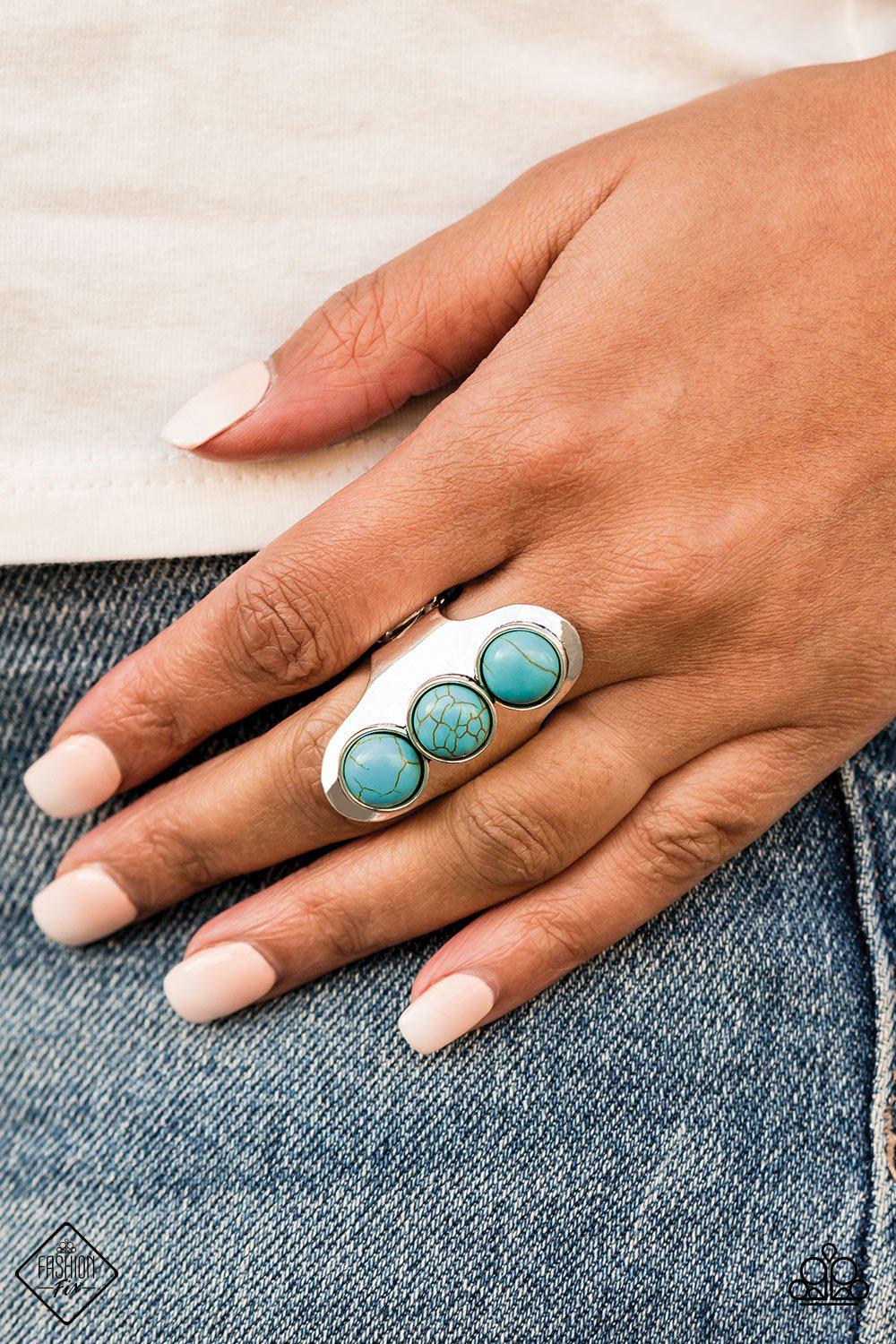 Simply Santa Fe Complete Trend Blend (4 pc set) February 2020 - Paparazzi Accessories Fashion Fix-Ring-CarasShop.com - $5 Jewelry by Cara Jewels