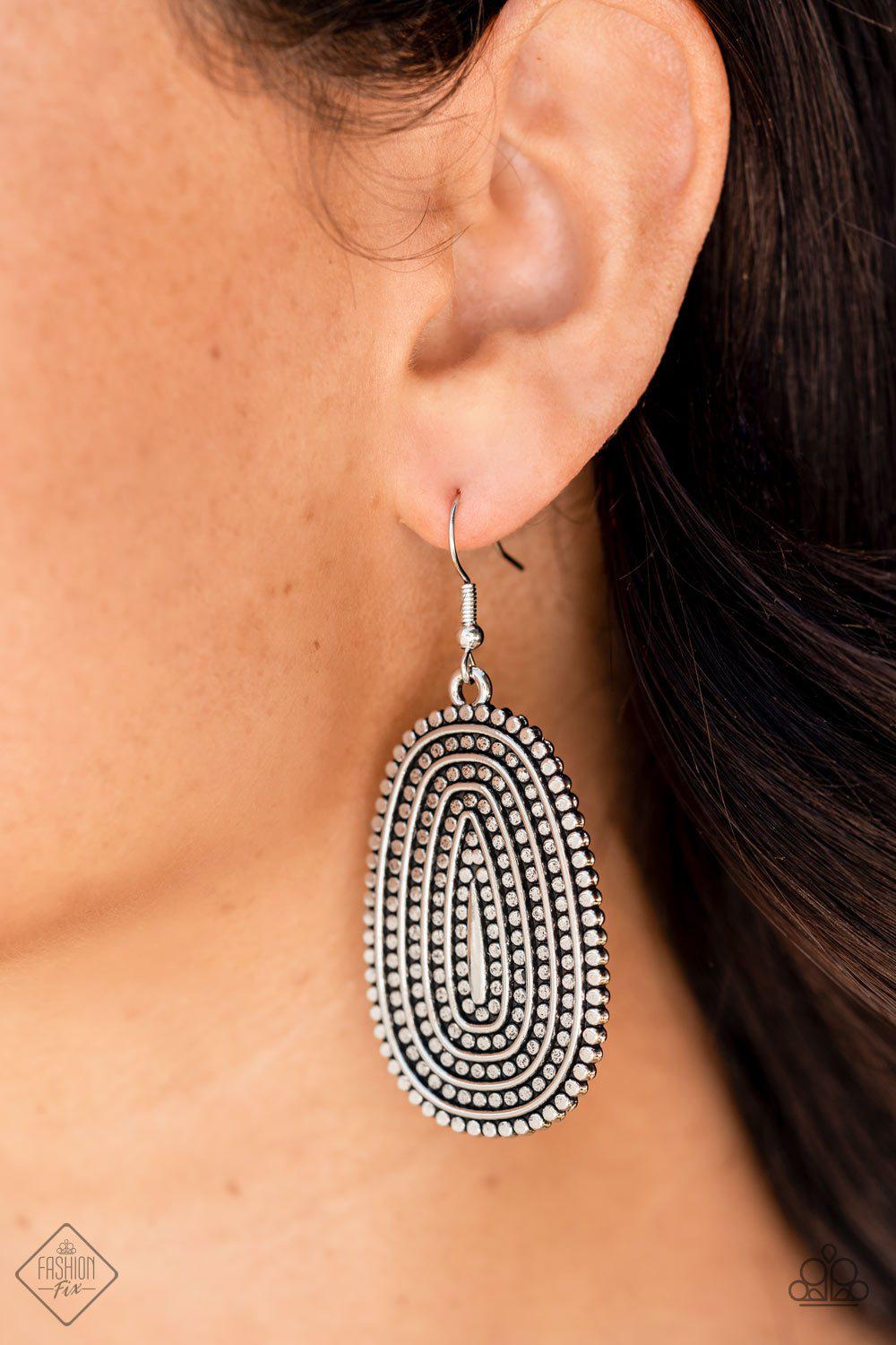 Simply Santa Fe Complete Trend Blend (4 pc set) August 2021 - Paparazzi Accessories Fashion Fix - Earrings -CarasShop.com - $5 Jewelry by Cara Jewels